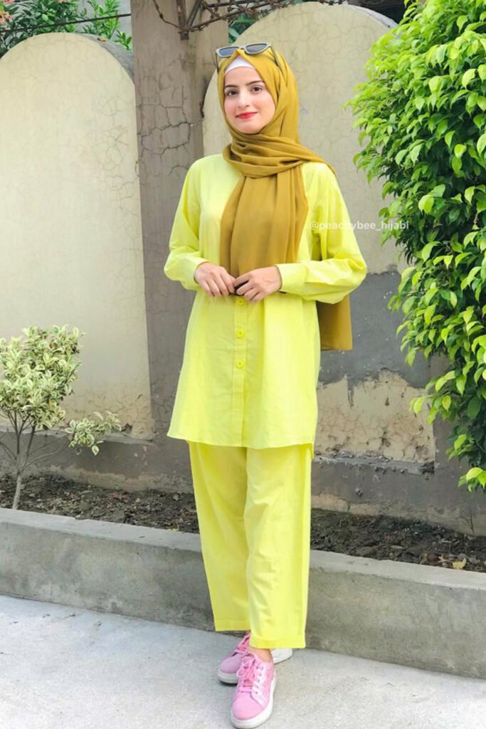 Lime Yellow Coord Set