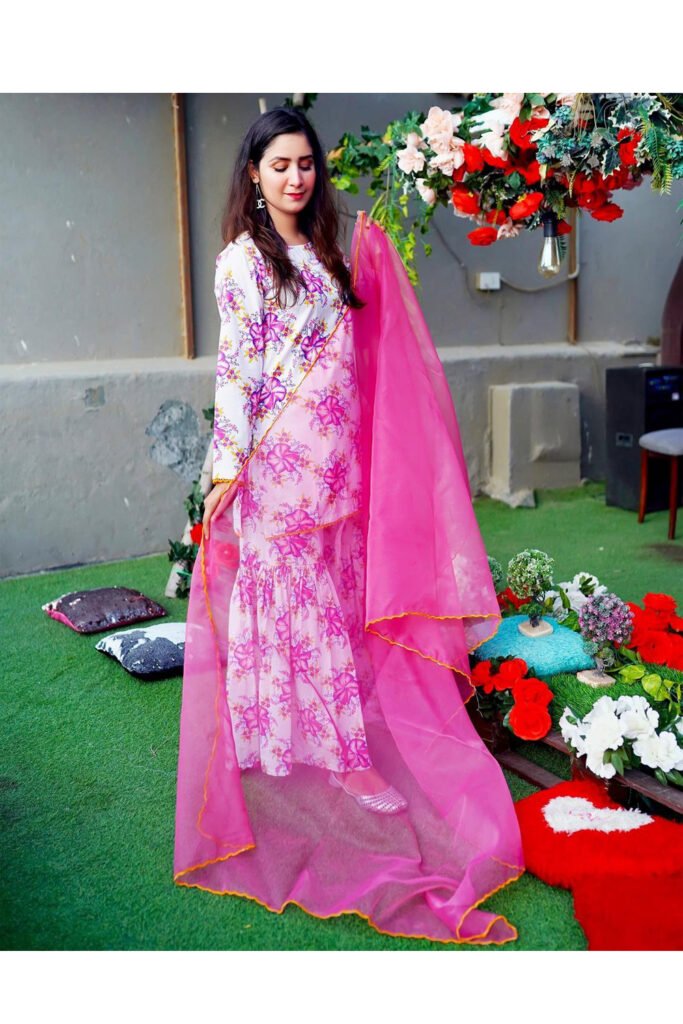 Flower Folly Gharara Set