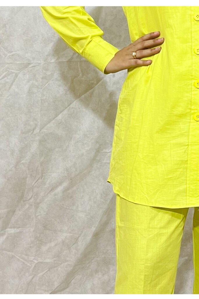 Lime Yellow Coord Set